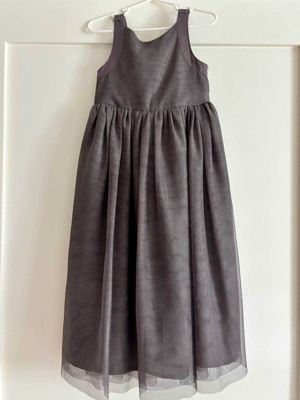 Old Navy Charcoal Gray Sleeveless Girls' Formal Dress